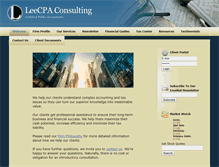 Tablet Screenshot of leecpatax.com